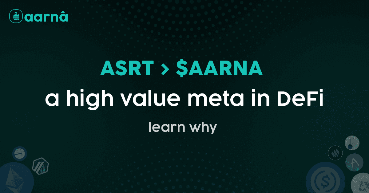ASRT - why is it a high-value meta in DeFi