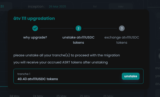 Unstake Prompt