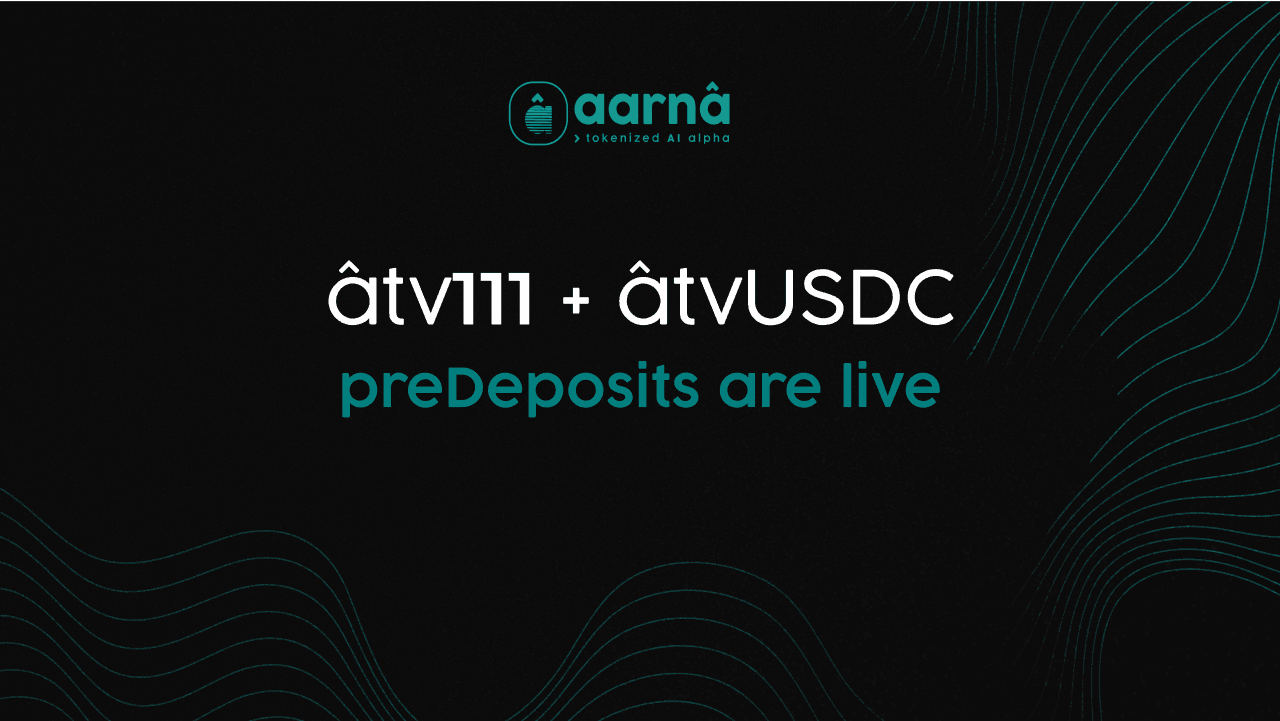 âtv111 + âtvUSDC: preDeposits are now live!